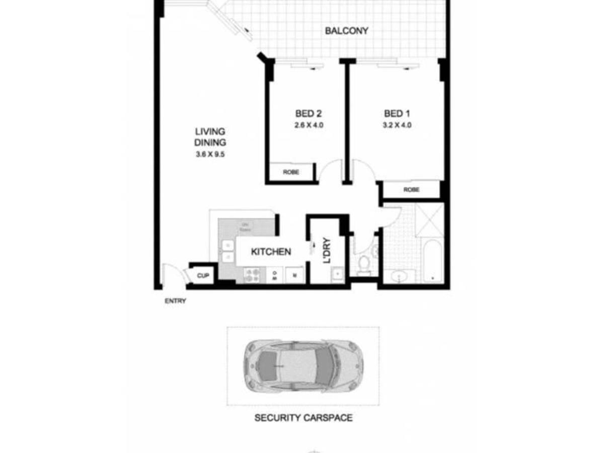Accommodation Sydney - Kent Street Sydney Cbd Top Floor 2 Bedroom Apartment With Balcony Dış mekan fotoğraf